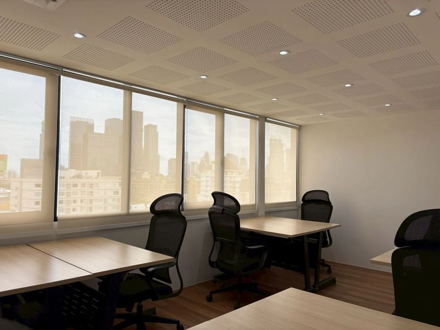 Fully furnished 4-seat private serviced office for rent at WorkStories Sukhumvit
