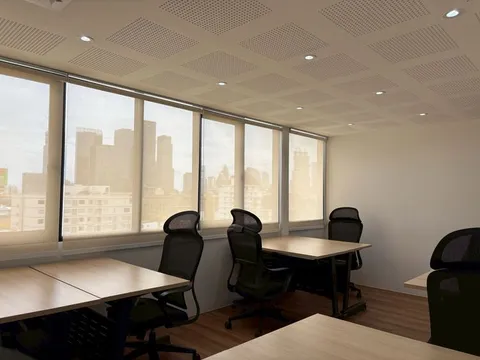 Fully furnished 4-seat private serviced office for rent at WorkStories Sukhumvit